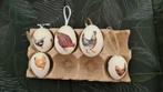 Paaseieren 5/6 cm (echte uitgeblazen eieren) (5 stuks), Nieuw, Ophalen