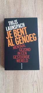 Je bent al genoeg, Boeken, Nieuw, Thijs Launspach, Ophalen of Verzenden