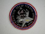 Patch RNLAF/RNoAF Exercise Tulip Viking 2002, Verzenden, Luchtmacht, Nederland, Embleem of Badge