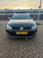 Volkswagen Golf 7 1.2 TSI 77KW 5D 2014 Zwart pano, Auto's, Voorwielaandrijving, 4 cilinders, 610 kg, Zwart