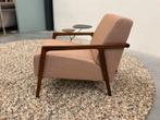 Nieuw Harvink Splinter fauteuil noten hout stof design stoel, Harvink, Nieuw, 75 tot 100 cm, Ophalen of Verzenden