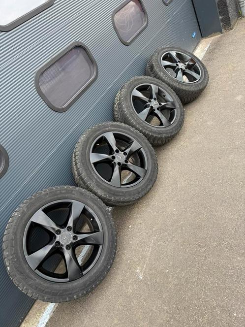 Mercedes velgen + banden zwart 17” vito sprinter viano 5x112, Auto-onderdelen, Banden en Velgen, Ophalen of Verzenden