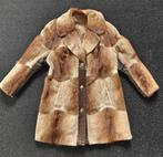 Echte bontjas handgemaakt retro vintage maat M, Kleding | Dames, Jassen | Winter, Ophalen of Verzenden, Zo goed als nieuw, Maat 38/40 (M)