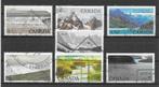 Canada 1979-1986 Nationale Parken, Verzenden, Gestempeld, Midden-Amerika