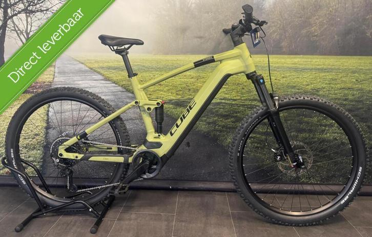 Cube Stereo Electrische E-MTB Fully - BOSCH CX Middenmotor, Fietsen en Brommers, Elektrische fietsen, Zo goed als nieuw, Overige merken