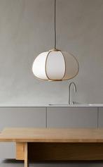 H&M Bamboe Hanglamp Wit, Huis en Inrichting, Lampen | Hanglampen, Ophalen of Verzenden, Zo goed als nieuw, Hout, Minder dan 50 cm