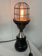 Industriële lamp tafellamp, Ophalen of Verzenden, Zo goed als nieuw, Minder dan 50 cm