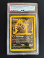 Pokemon kaart Shiny Tyranitar PSA 8 Neo Destiny secret rare, Ophalen of Verzenden, Zo goed als nieuw, Losse kaart