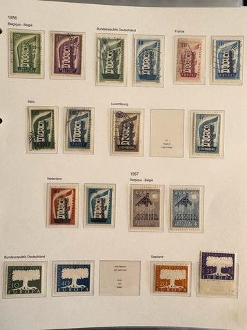 Europazegels in album 1969-1973 beschikbaar voor biedingen