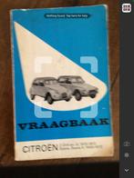 Vraagbaak  citroen 2cv, Auto diversen, Ophalen of Verzenden