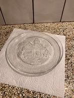 Leuk glazen kerst bord, Diversen, Kerst, Ophalen of Verzenden, Zo goed als nieuw