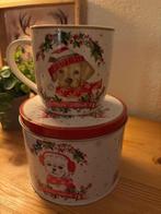 Kerst mok hond, Huis en Inrichting, Keuken | Servies, Nieuw, Ophalen of Verzenden, Overige stijlen, Kop(pen) en/of Schotel(s)