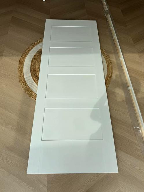 Nieuwe geschilderde opdekdeur - Hornbach, Doe-het-zelf en Verbouw, Deuren en Horren, Nieuw, Binnendeur, 200 tot 215 cm, Ophalen