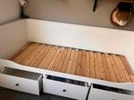 Ikea bed, wit, Huis en Inrichting, Ophalen, Eenpersoons, Wit, Zo goed als nieuw