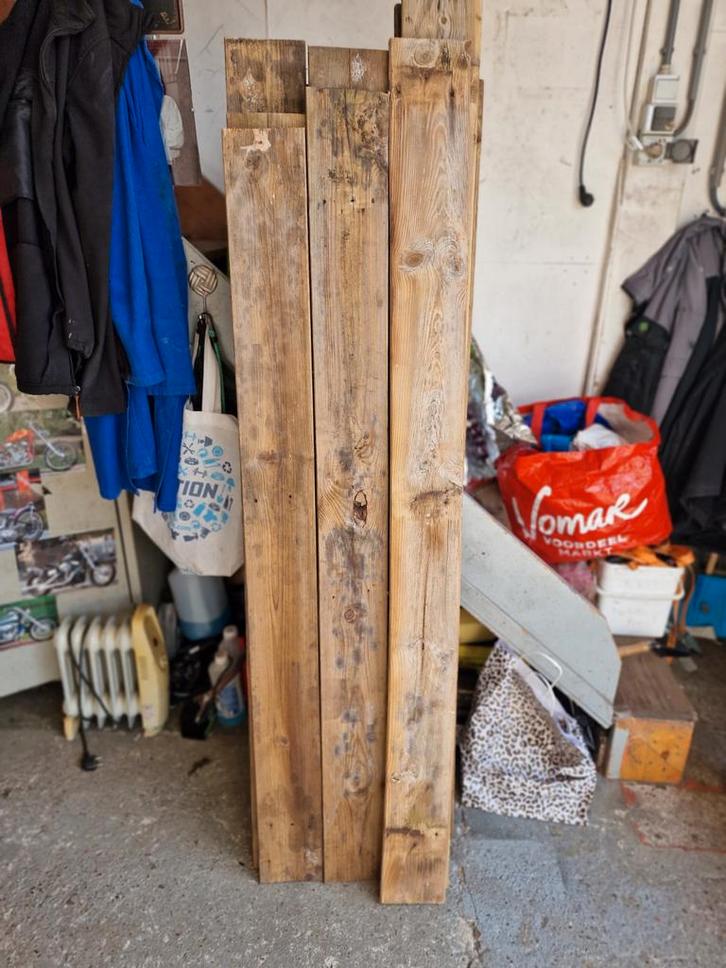 Gebruikte Houten Planken - Ideaal voor DIY Projecten, Doe-het-zelf en Verbouw, Hout en Planken, Gebruikt, Plank, Overige houtsoorten
