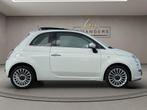 Fiat 500 1.2 Lounge 2010 WIT | Schuifdak | Airco | Benzine, Voorwielaandrijving, Euro 5, Gebruikt, 1242 cc