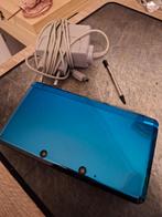 Nintendo 3DS Aqua Blue - met games, Blauw, Ophalen of Verzenden, 3DS, Gebruikt
