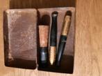 Tabaksdoosje met drie mondstukken, Verzamelen, Ophalen of Verzenden, Gebruikt, Sigarenbandjes