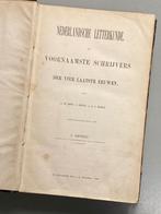 Nederlandsche letterkunde de voornaamste schrijvers 1882, Antiek en Kunst, Antiek | Boeken en Bijbels, Ophalen of Verzenden