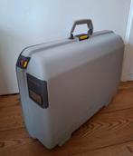 Samsonite Koffer Grijs/lichtblauw - Stevig & Goede Staat, 50 tot 60 cm, Hard kunststof, Slot, Ophalen of Verzenden