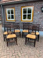Antieke Engelse Spindle Back Stoelen (6) - 1780, Ophalen