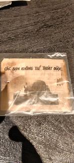 us Artillerie propaganda pamflet Vietnam oorlog, Verzamelen, Militaria | Algemeen, Ophalen of Verzenden, Landmacht, Amerika, Embleem of Badge