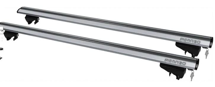 Dakdragers Menabo Lince Aluminium zilver 120 cm, Auto diversen, Dakdragers, Nieuw, Ophalen of Verzenden
