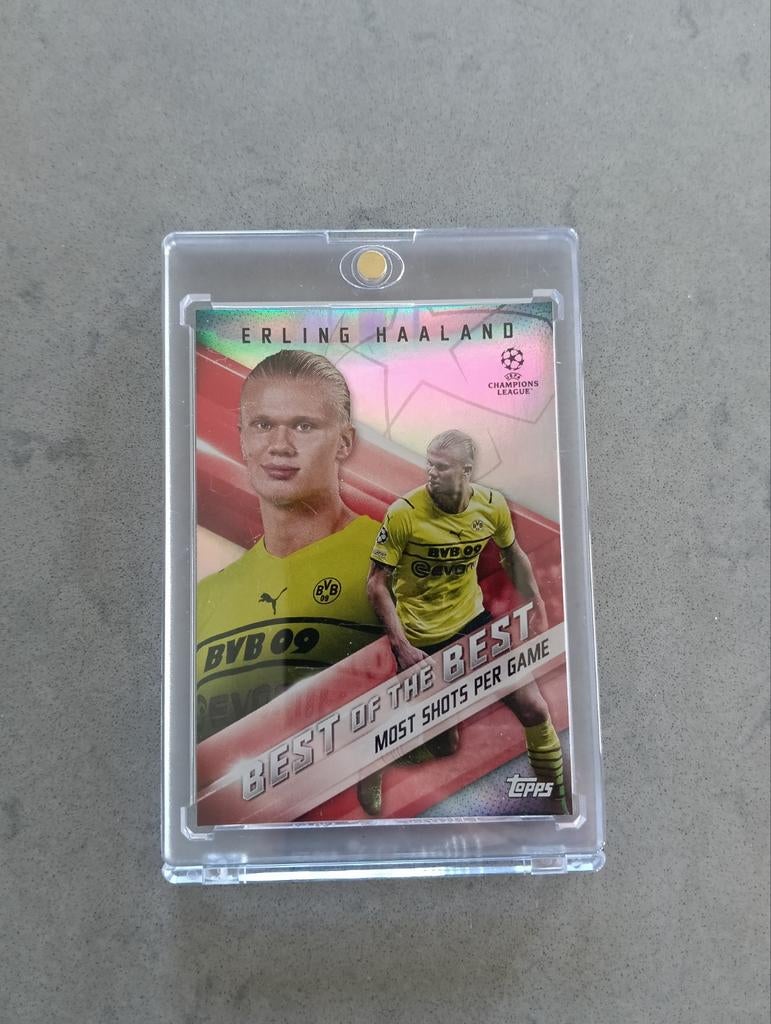 Haaland Topps kaart, Ophalen of Verzenden, Buitenlandse clubs, Spelerskaart