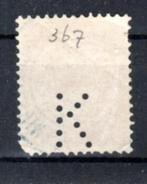 NEDERLAND : 1899 : Perfin &@  K  @& on Y.66., Ophalen of Verzenden, Gestempeld