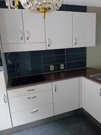 Grijsbeige keuken te koop, Ophalen, Gebruikt, Overige kleuren, Hoekkeuken