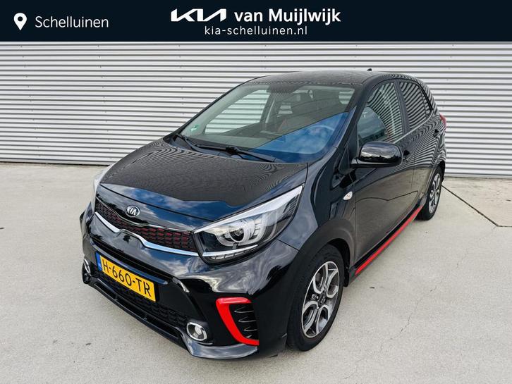 Kia Picanto 1.0 MPi GT-Line Edition Airco | NL-Dealerauto., Auto's, Kia, Bedrijf, Te koop, Picanto, ABS, Achteruitrijcamera, Airbags
