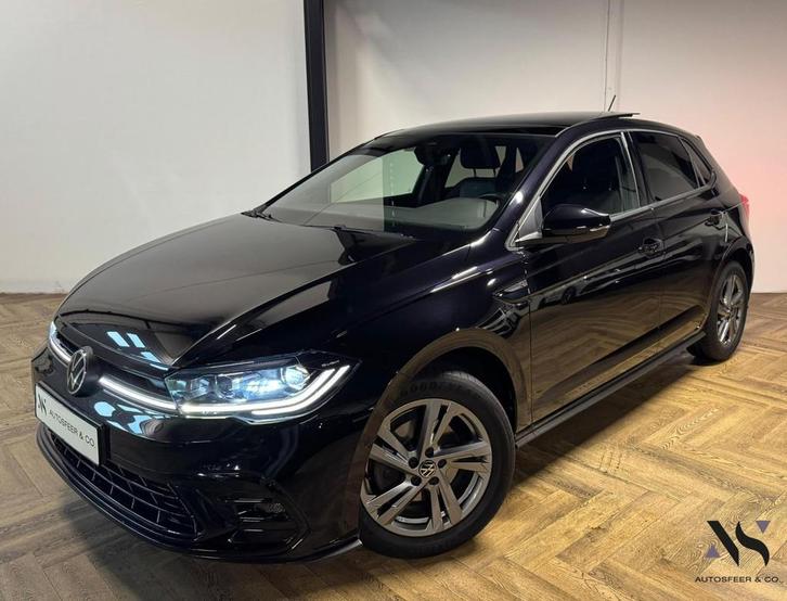 Volkswagen Polo 1.0 TSI R-Line PANO CAM BLINDSPOT., Auto's, Volkswagen, Bedrijf, Te koop, Polo, ABS, Achteruitrijcamera, Adaptive Cruise Control
