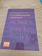 Criminaliteitsanalyse in Nederland (nieuw), Ophalen of Verzenden, Alpha, Zo goed als nieuw, HBO