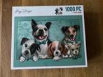 Amy Design - honden - dogs - 1000 stukjes, Ophalen of Verzenden, 500 t/m 1500 stukjes, Zo goed als nieuw, Legpuzzel