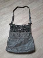 Grijze Bulaggi handtas met korte en lange riem., Ophalen, Grijs, Handtas