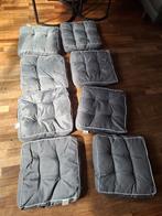 8x Nieuwe buitenstoel kussens 40x40, Tuin en Terras, Tuinmeubel-accessoires, Ophalen of Verzenden, Nieuw