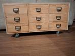 Lundia ladenkast op wielen, Ophalen, Gebruikt, 5 laden of meer, 50 tot 100 cm