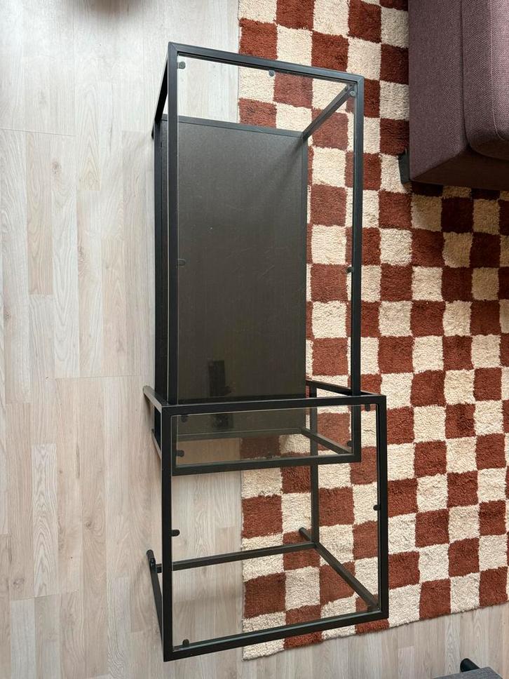 IKEA VITTSJO - Bijzettafel Set - MOET ZSM WEG, Huis en Inrichting, Tafels | Bijzettafels, Gebruikt, Rechthoekig, 45 tot 60 cm