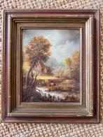 Schilderij La Palette du Roy 06410 Biot (In goede staat), Antiek en Kunst, Ophalen of Verzenden