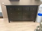 Hemnes ladekast zwartbruin, Huis en Inrichting, Gebruikt, 5 laden of meer, 150 tot 200 cm, Ophalen of Verzenden