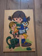 Grote vintage Rolf Jaklien houten puzzel, Ophalen, Gebruikt, Overige typen