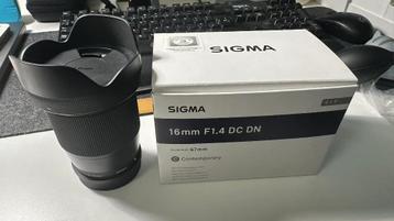 Sigma Contemporary 16mm f/1.4 DC DN (Leica L) beschikbaar voor biedingen