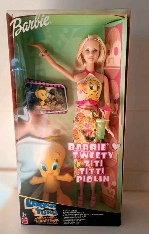 Mattel Barbie Loves Tweety Bird Piolin pop vintage/ poppen, Verzamelen, Poppen, Nieuw, Pop, Ophalen of Verzenden