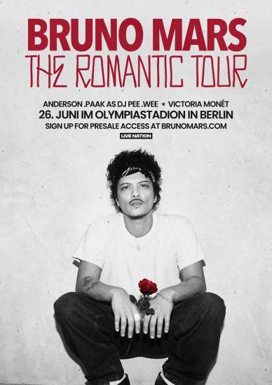 looking for 2x Bruno Mars Tickets 04.07.26, Tickets en Kaartjes, Concerten | Pop, Twee personen, Juli