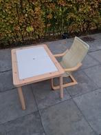 IKEA Kindertafel met Stoel, Tuin en Terras, Ophalen of Verzenden, Gebruikt, Rechthoekig, Kunststof