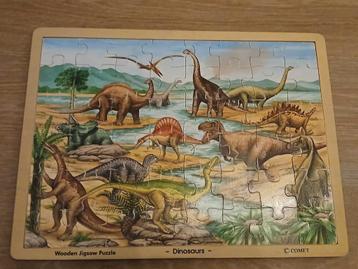 Dinosaurs Jigsaw puzzle, vintage beschikbaar voor biedingen
