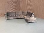 GRATIS LEVERING Z.G.A.N Velvet Hoekbank 285x215 GEREINIGD, 250 tot 300 cm, Hoekbank, Ophalen of Verzenden, Zo goed als nieuw