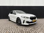 BMW 1-serie 118i - M Sport - Pano - Leder - CarPlay, Gebruikt, Wit, Bedrijf, 3 cilinders