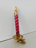 Vintage kerst Kaars Kandelaar (klem), Diversen, Ophalen of Verzenden, Gebruikt