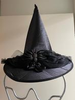 Heksenhoed met spin - Halloween, Ophalen of Verzenden, Gedragen, Halloween, Accessoires